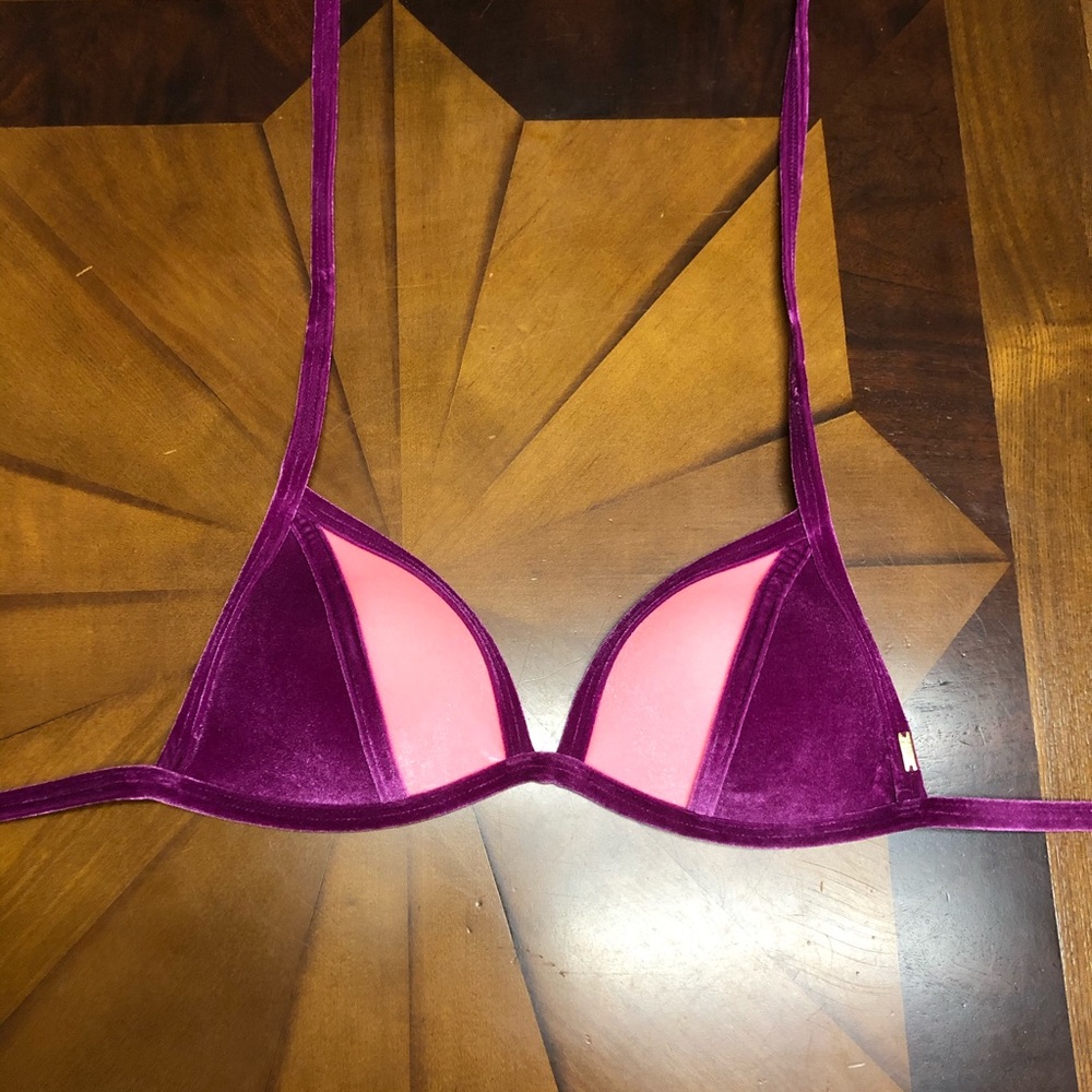 PINK VS swim top